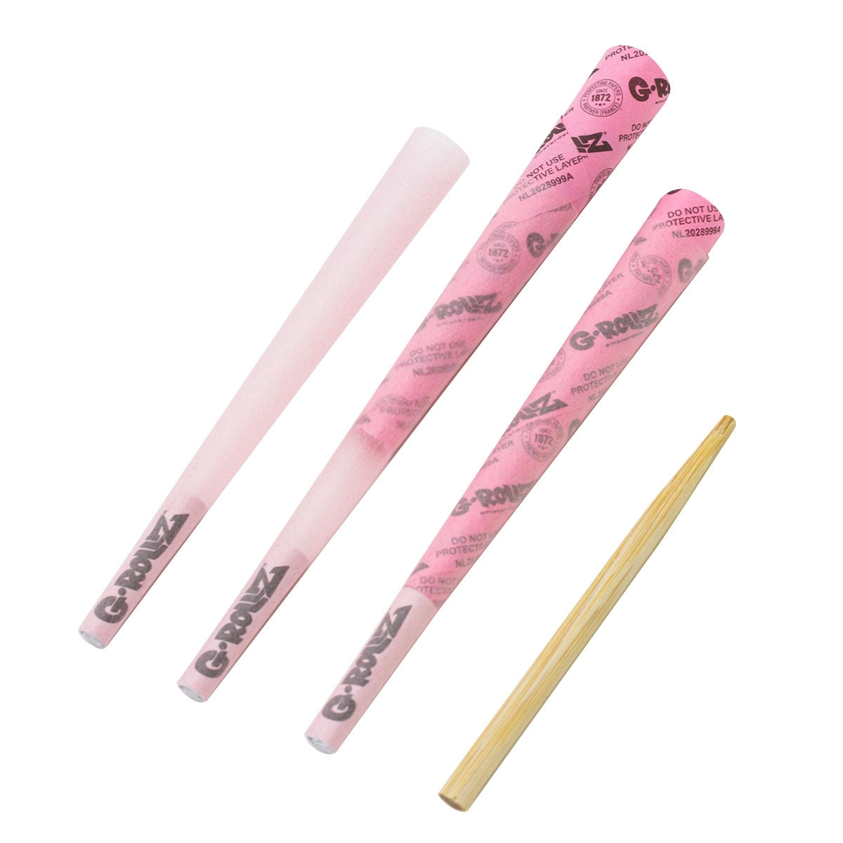 đš G-Rollz King Size Cones â Banksyâs Graffiti Edition (Display 24-pack) đ„đż
