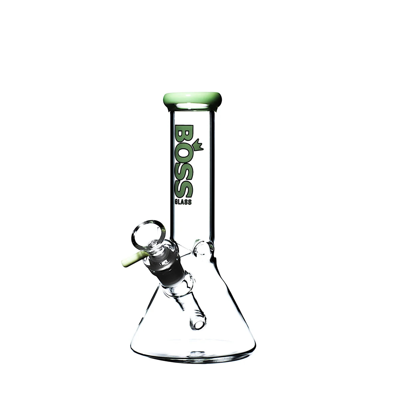 đš BOSS | Beaker Bong 20 cm â Liten men kraftfull