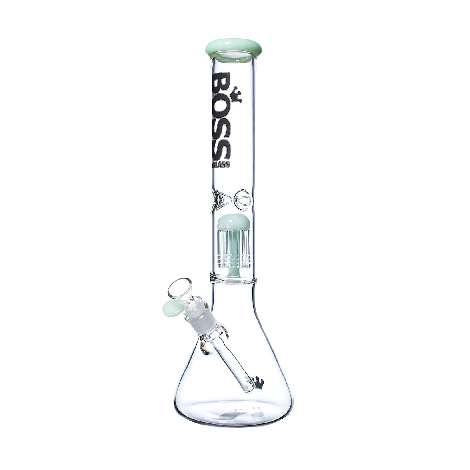 đš Boss | Glass Beaker Tree Perc 40 cm â Powerful design, silky smoke