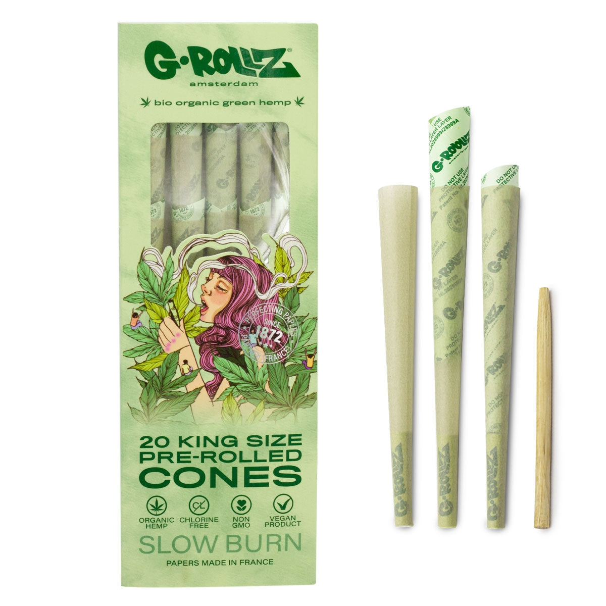 đš G-Rollz King Size Cones â Collector Edition (20-pack) đżđš