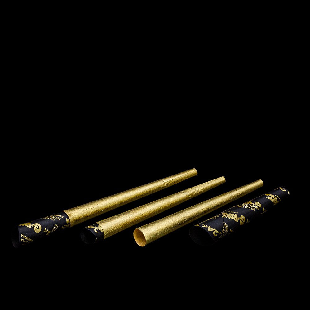 ✨ G-Rollz Golden Cone – Individuellt Förpackad 24K Lyx (Display 6-pack) 💨💎