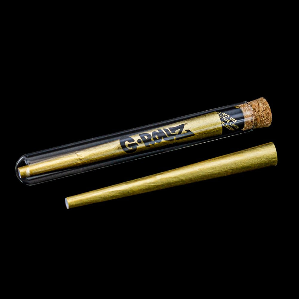 ✨ G-Rollz Golden Cone – Individuellt Förpackad 24K Lyx (Display 6-pack) 💨💎