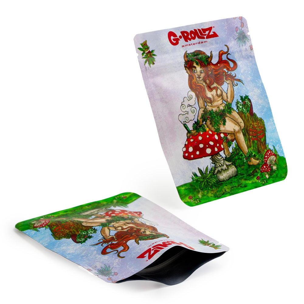 G-Rollz Smellproof Bags – Vondel Nymph 50-pack (100x125 mm)