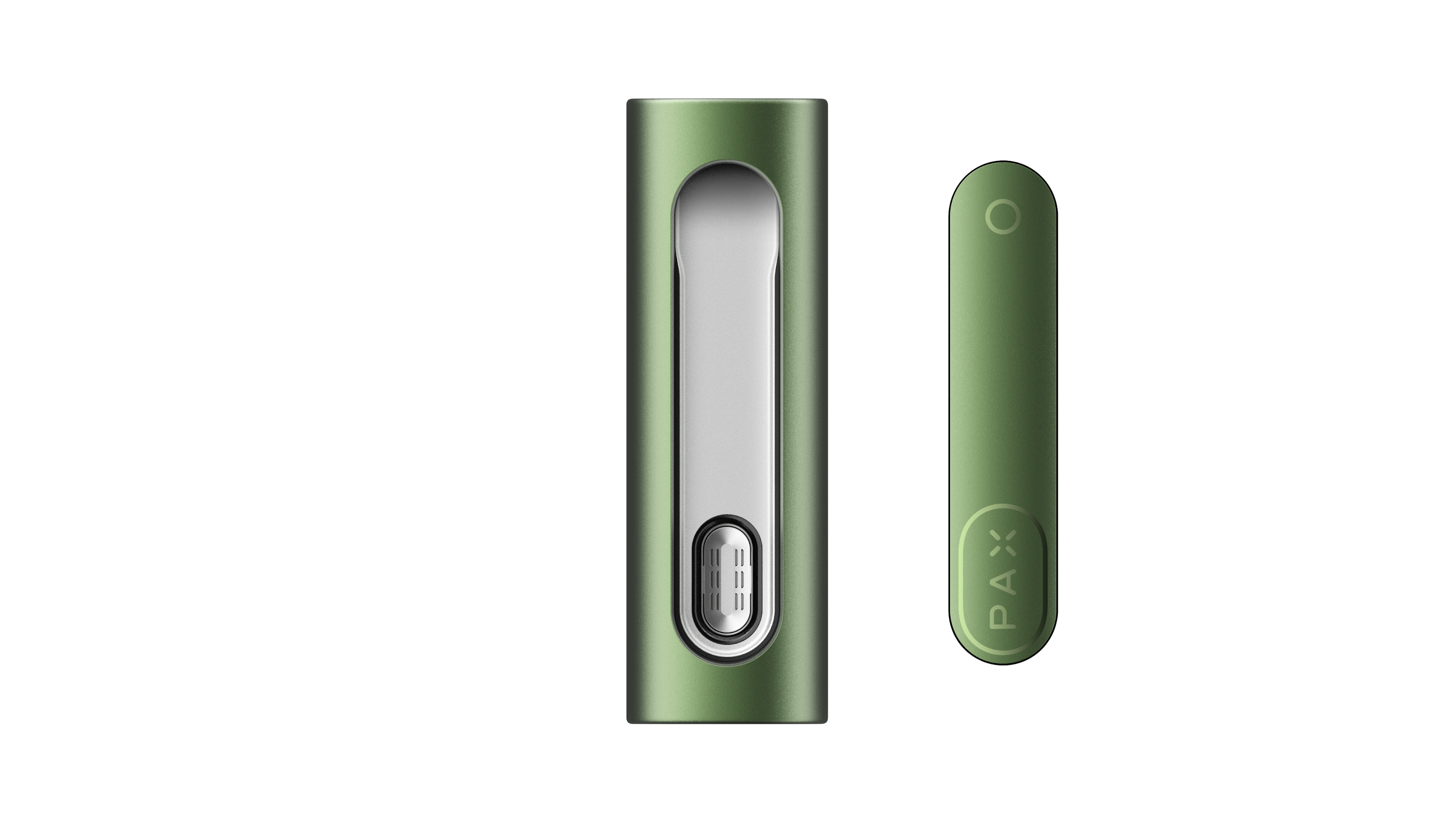 PAX FLOW vaporizer med öppen ugnslucka som visar den löstagbara fyllningskammaren