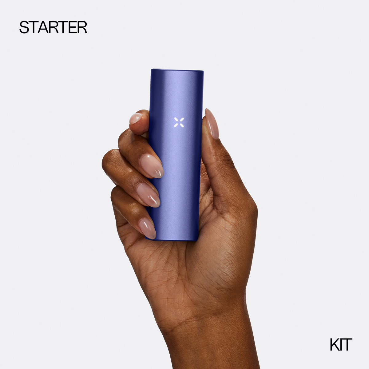 PAX | PAX Plus Periwinkle Uppgraderad Bärbar Vaporizer i hand, perfekt för premium ångupplevelser.