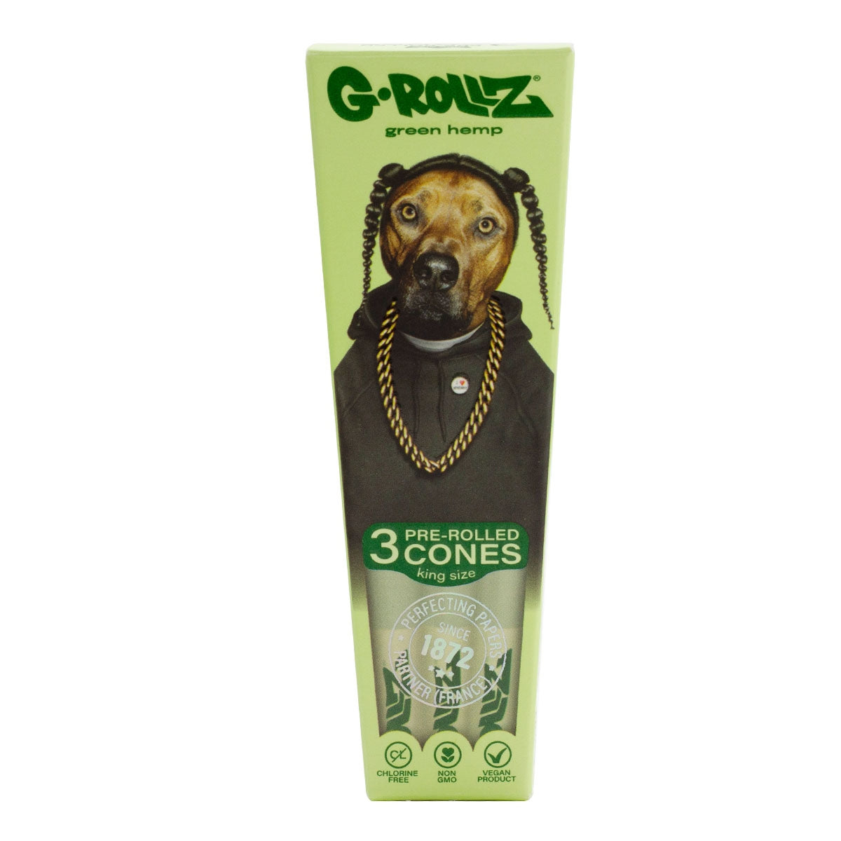 đŸ G-Rollz King Size Cones â Pets Rock Edition (Display 24-pack) đđ„