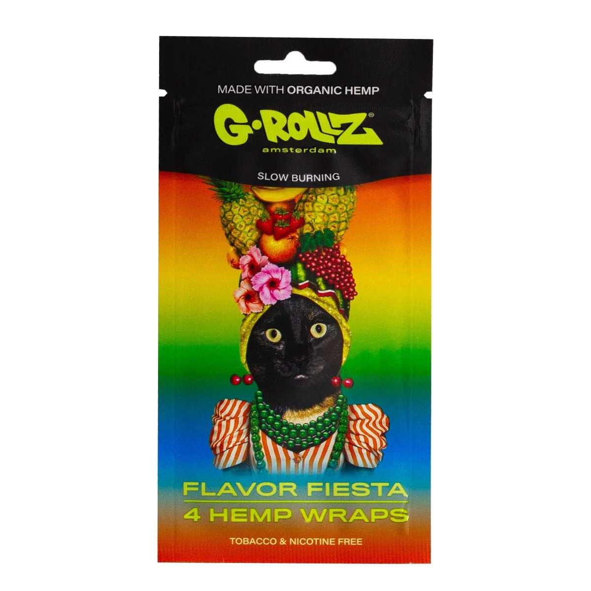 G-Rollz | 4x 'Flavor Fiesta' Hemp Blunt Wraps (15 Pack Display, 60 Wraps) đđđ