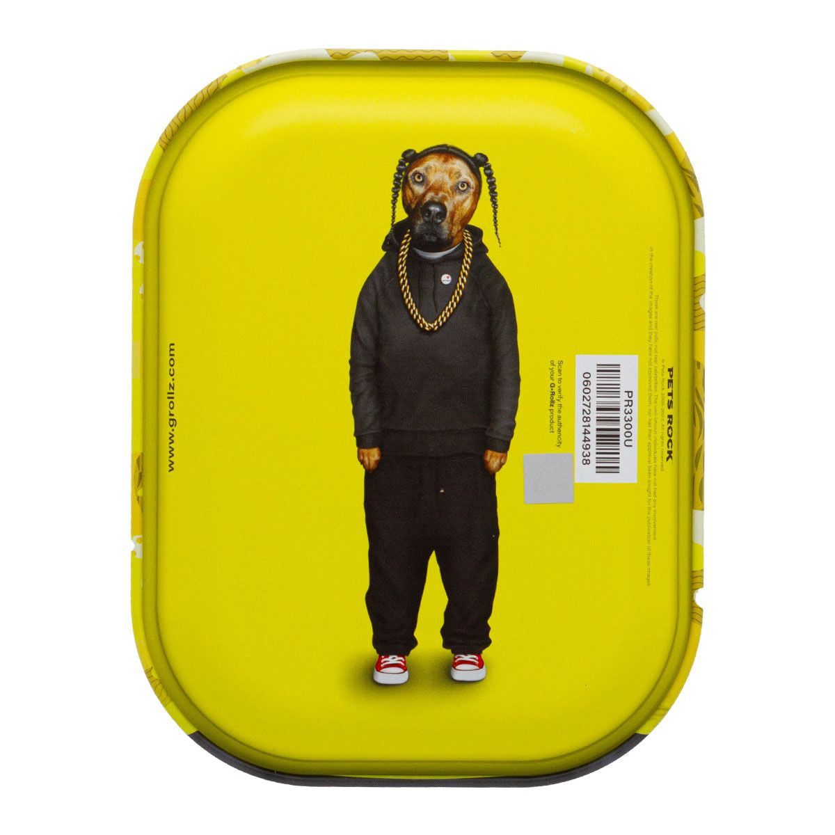 G-Rollz | Pets Rock 'Rap' Metallbricka – Small & Medium 🎤🔥