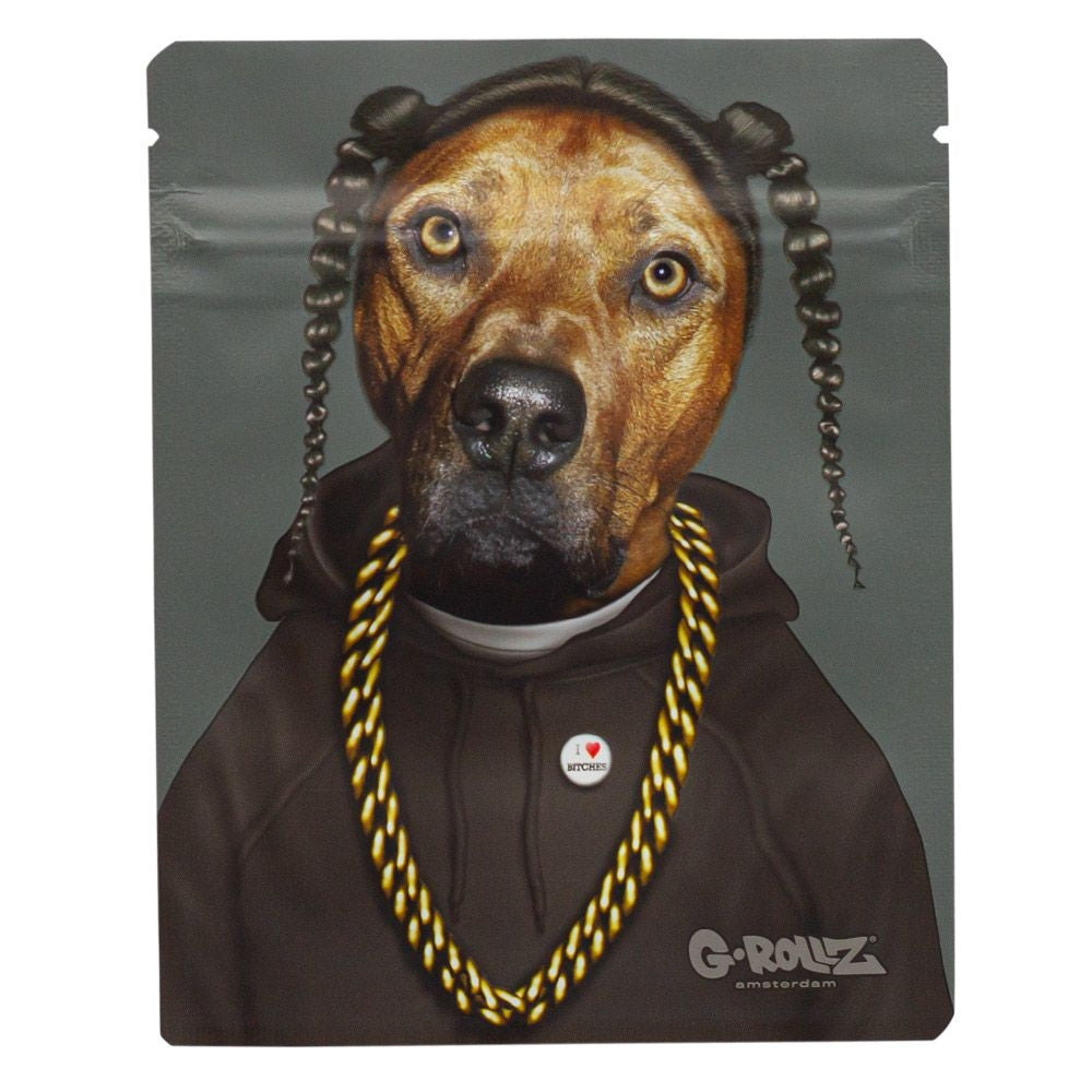 G-Rollz Smellproof Bags – Rap Edition 50-pack (100x125 mm)