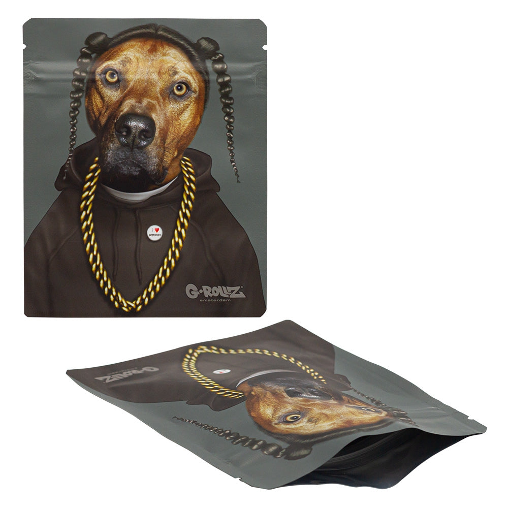 G-Rollz Smellproof Bags – Rap Edition 50-pack (100x125 mm)