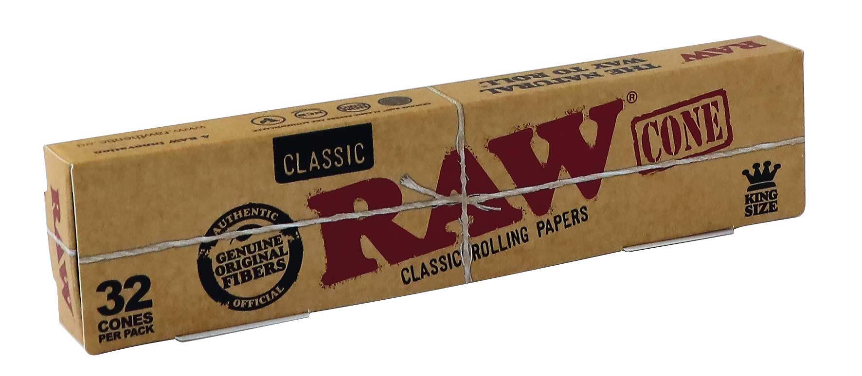 RAW Pre-Rolled Cones 109mm – 32-pack