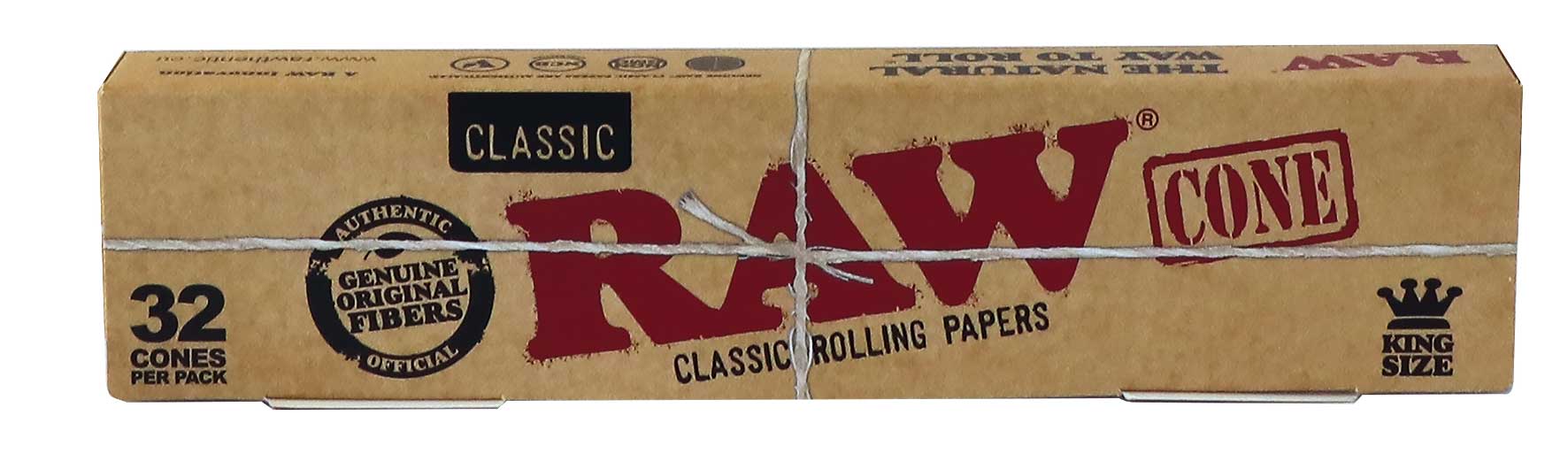 RAW Pre-Rolled Cones 109mm – 32-pack