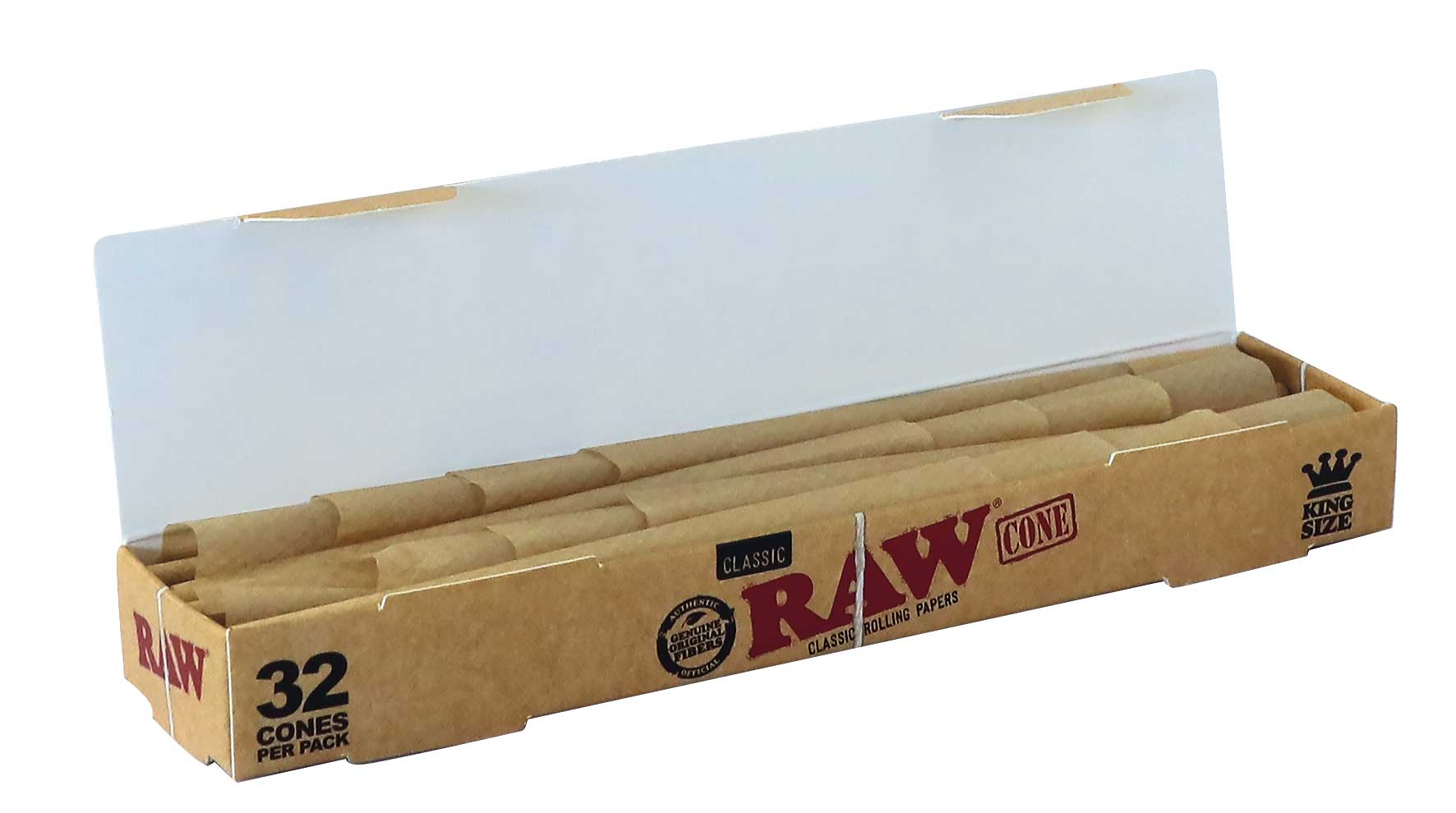 RAW Pre-Rolled Cones 109mm – 32-pack