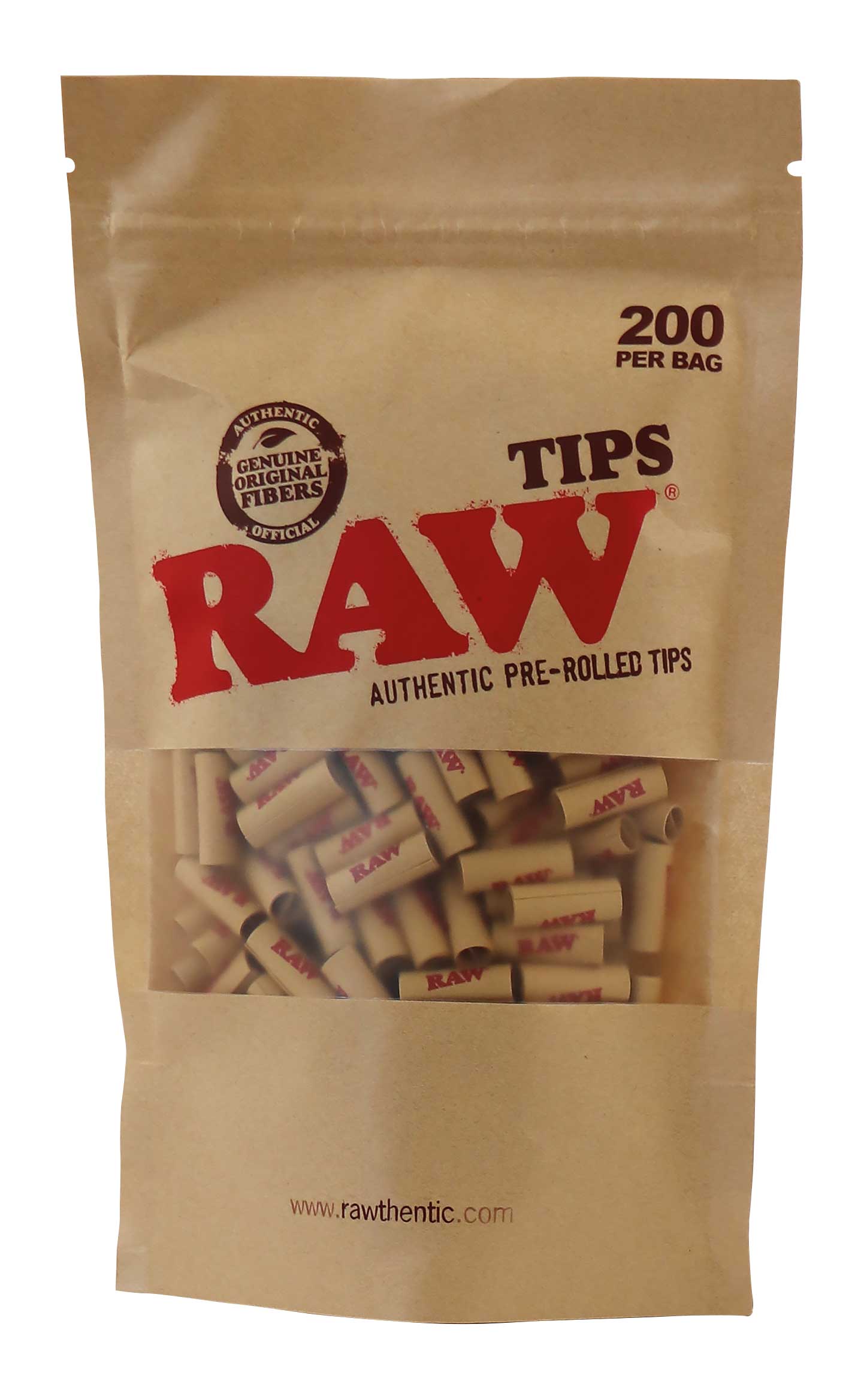RAW Regular Filters – 200 pcs