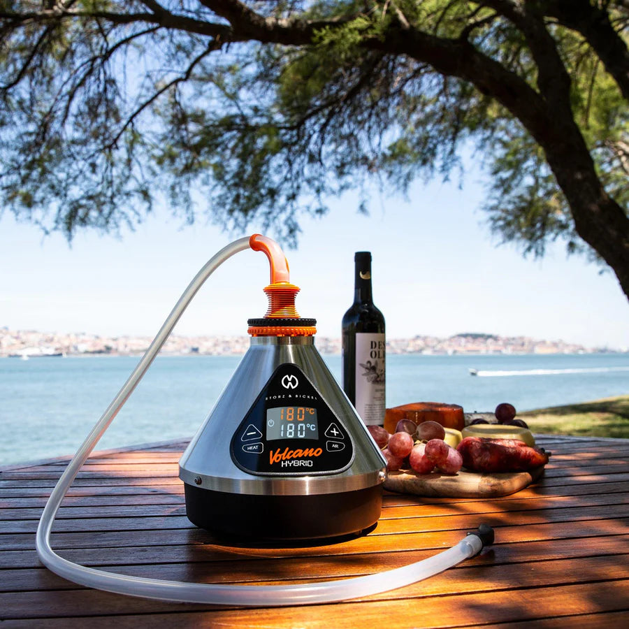 STORZ & BICKEL | Volcano Hybrid Silver Vaporizer – Innovativ Prestanda