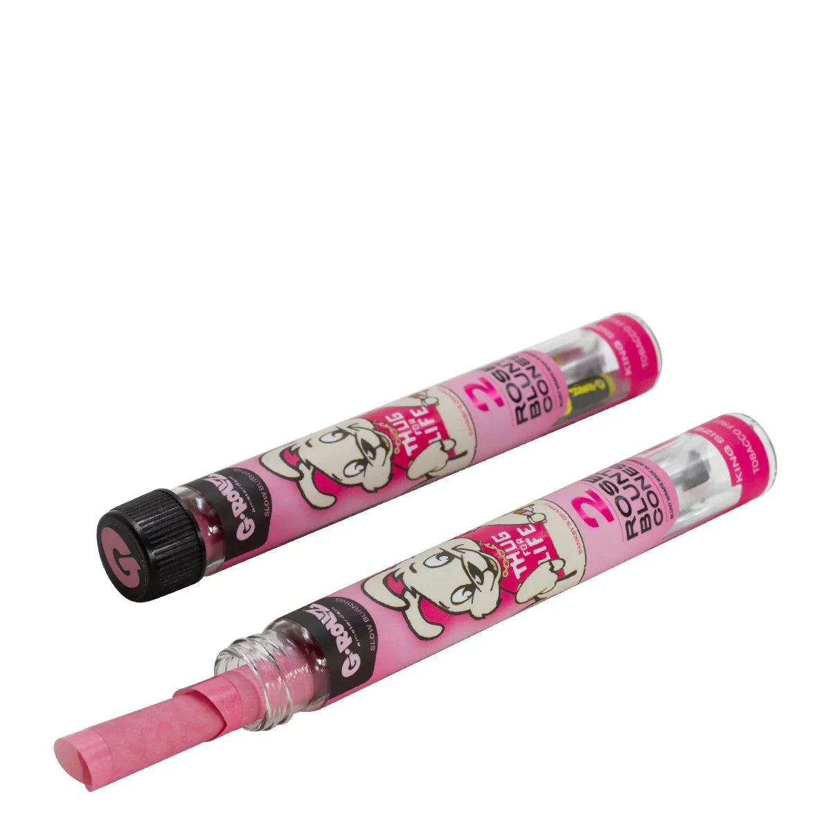 G-Rollz | 2x 'Rose Petal' præ-rullede stumpe vafler 🌹🔥 (begrænset udgave)