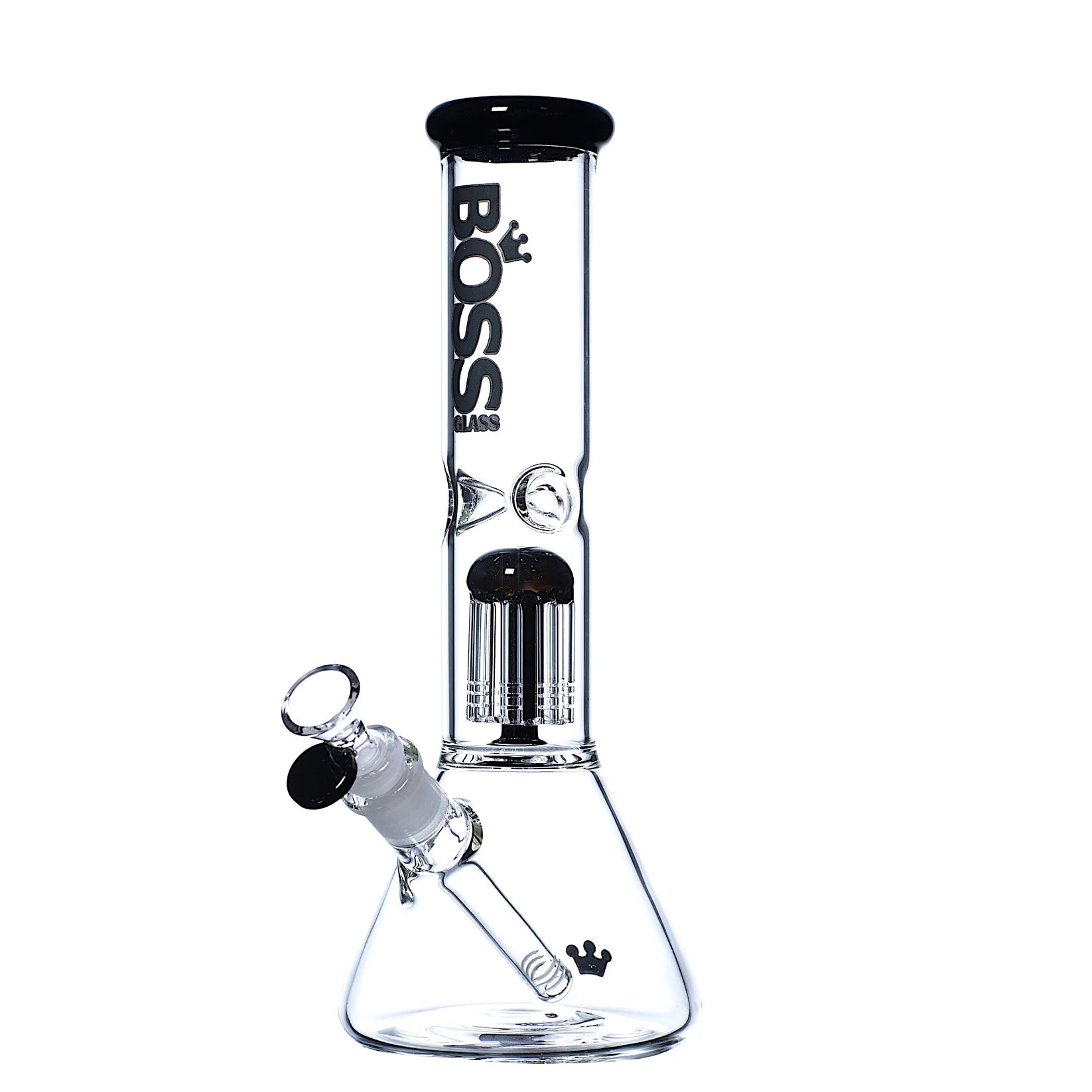 đš Boss | Glass Beaker Tree Perc 40 cm â Powerful design, silky smoke