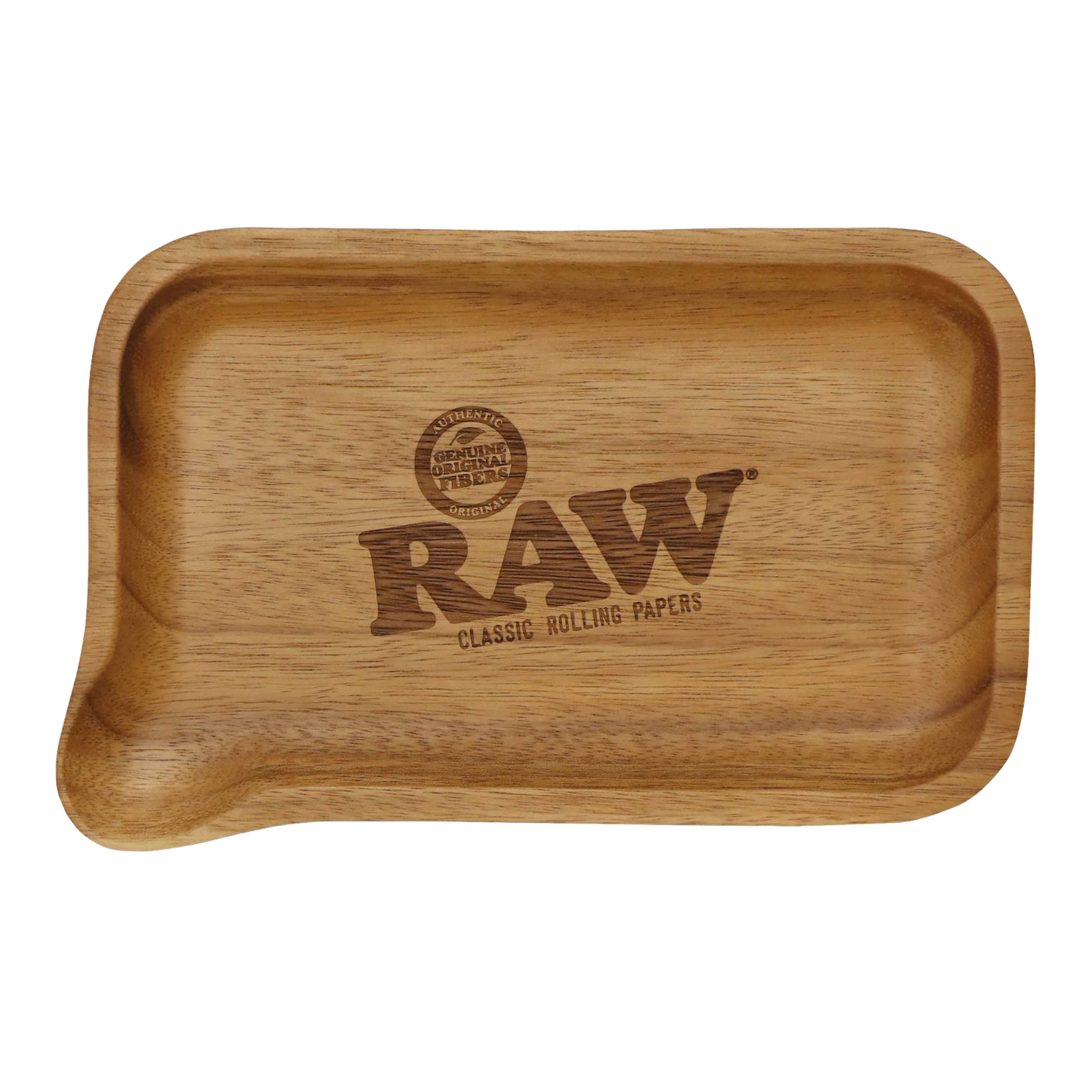 RAW Träbricka med Hällpip