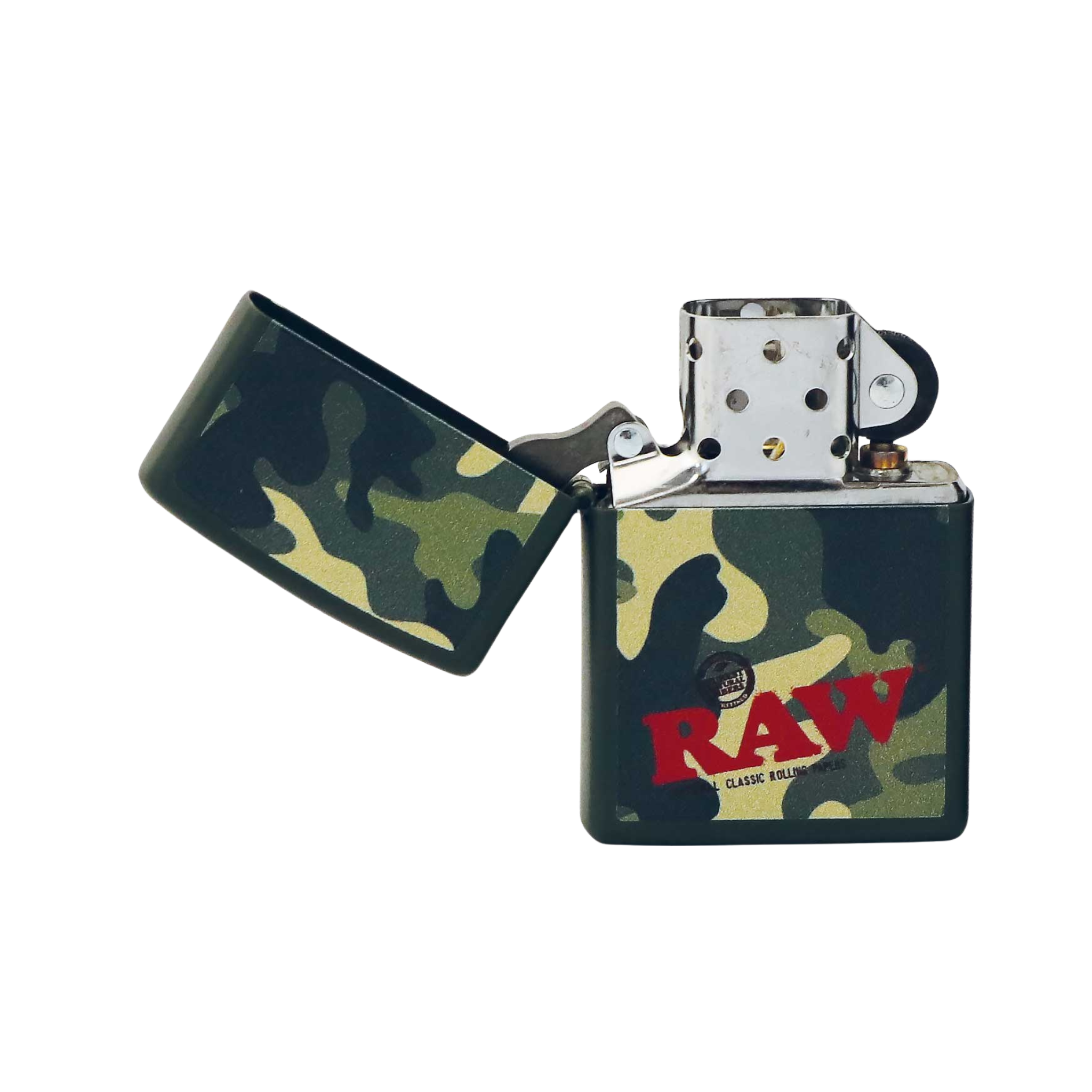 RAW Zippo – Camouflage (Full Print)