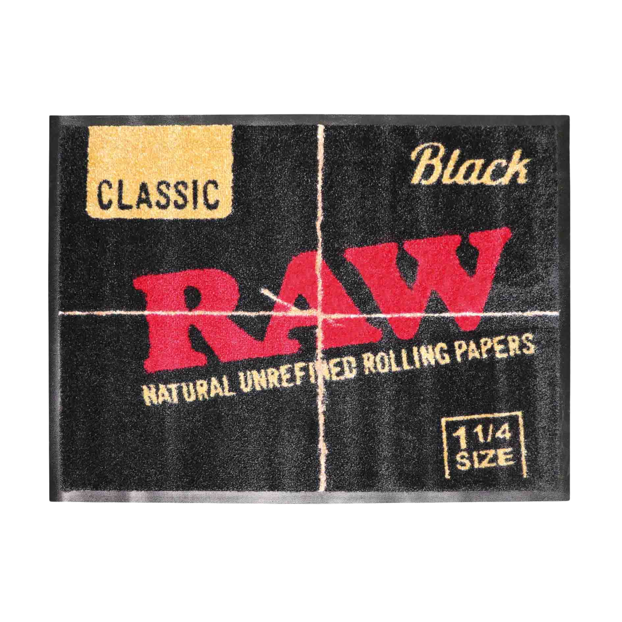 RAW Black Dörrmatta – 60 x 80 cm