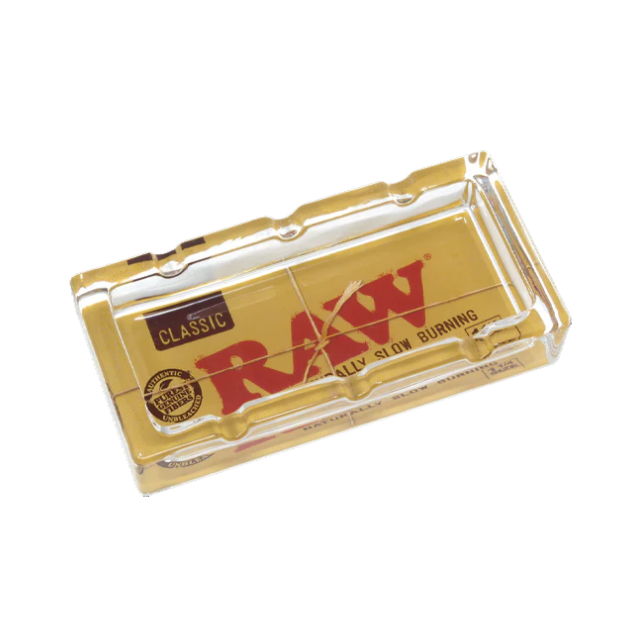 RAW Glass Ashtray – Klassisk Glasaskkopp