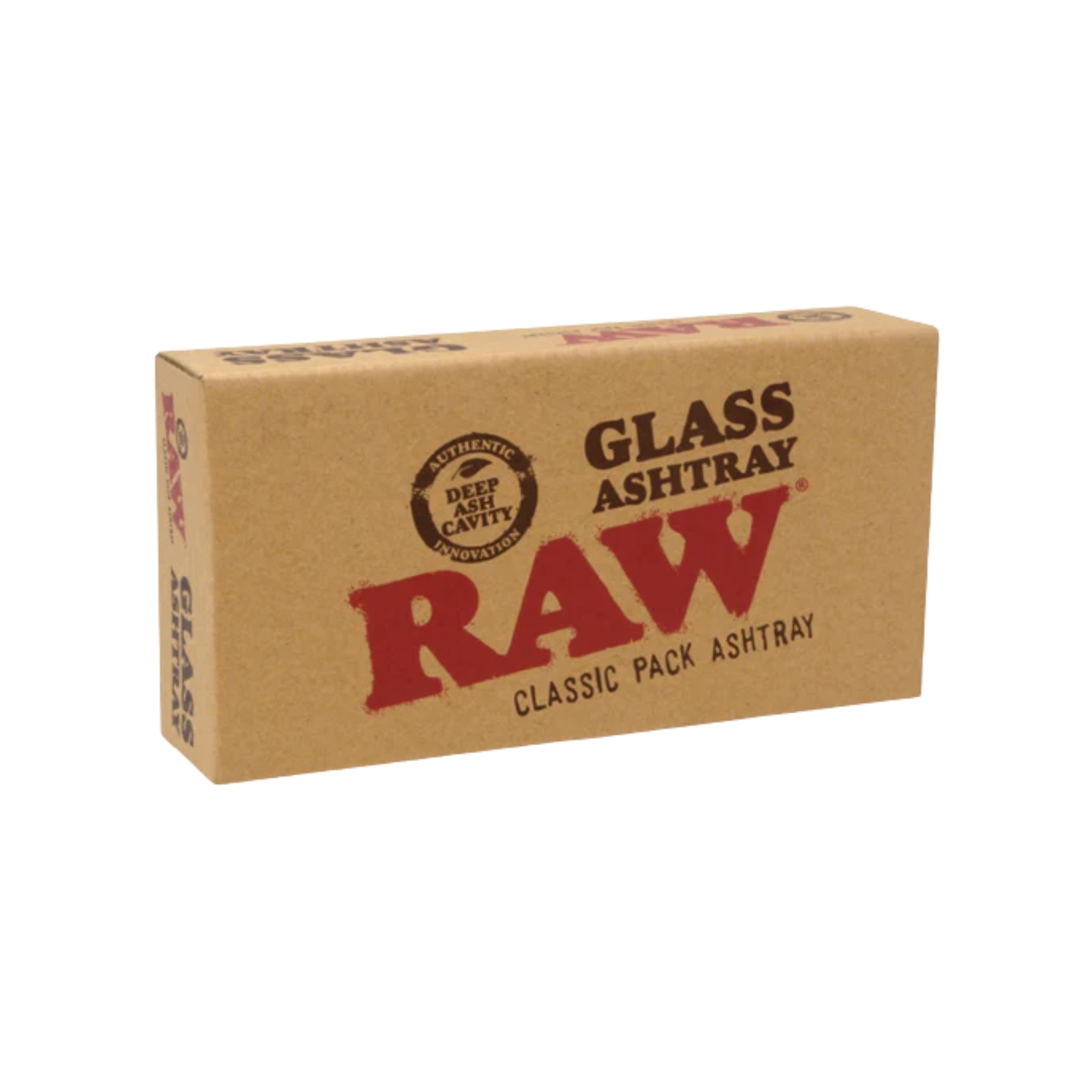 RAW Glass Ashtray – Klassisk Glasaskkopp