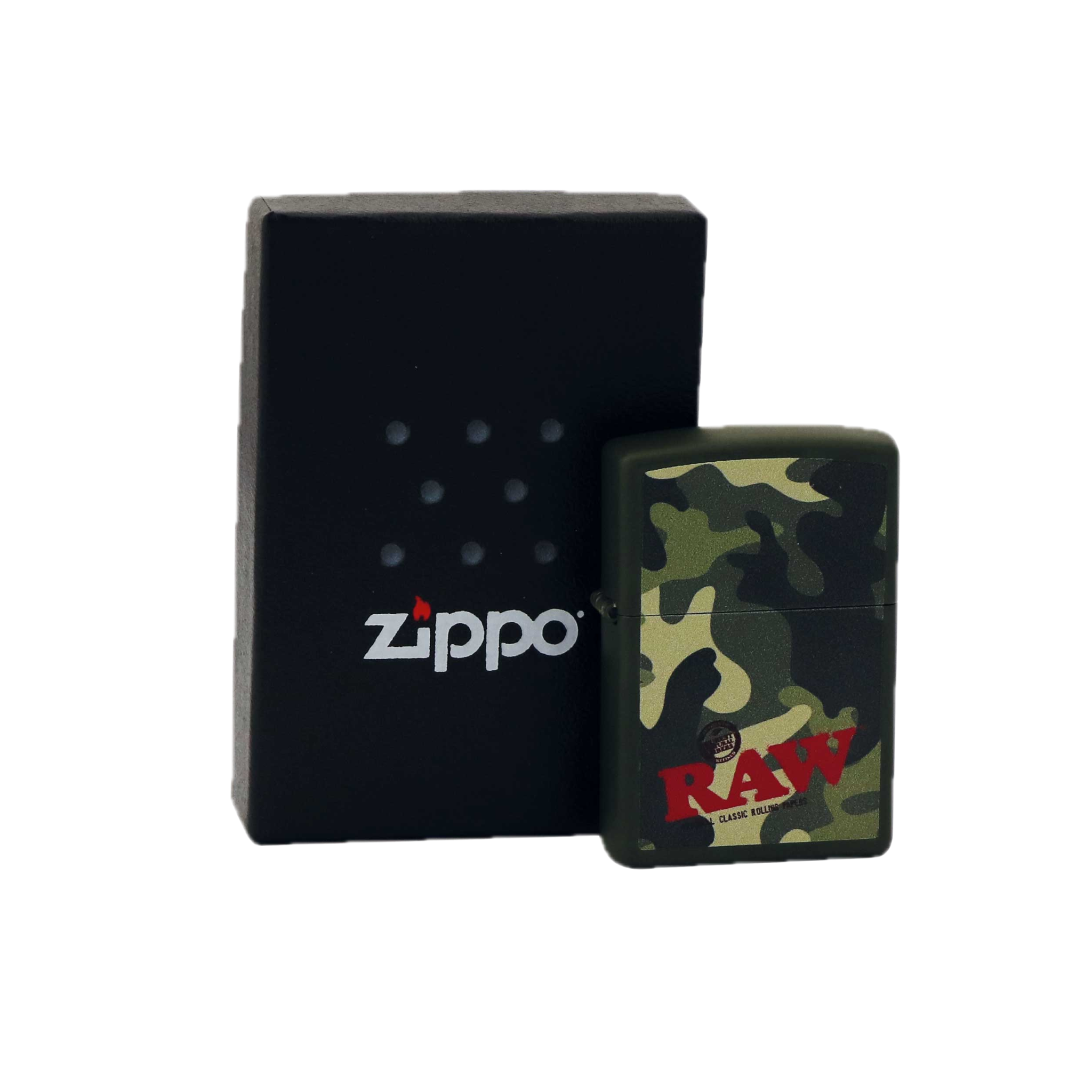 RAW Zippo – Camouflage (Full Print)