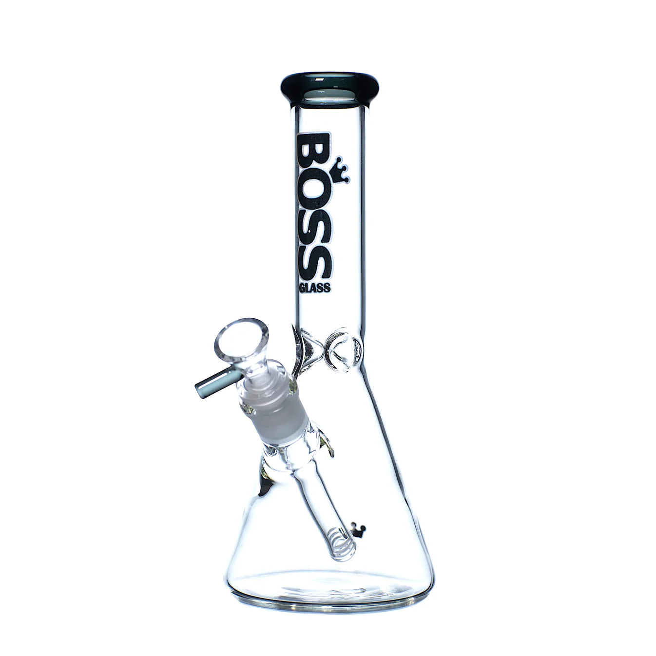 💨 BOSS | Beaker Bong 25 cm – Kompakt kvalitet för daglig njutning