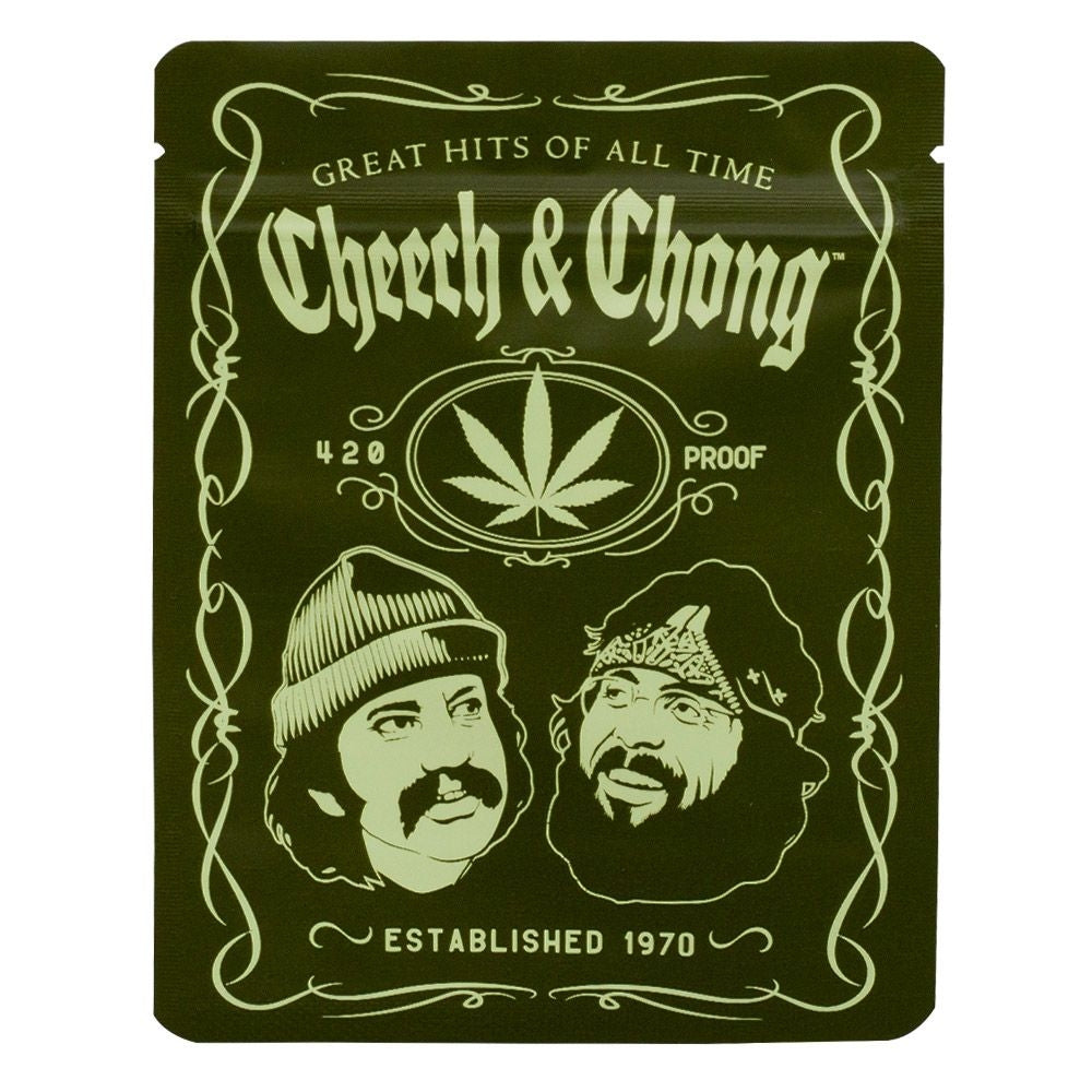 G-Rollz Smellproof Bags Cheech & Chong – 50-pack (100x125 mm)