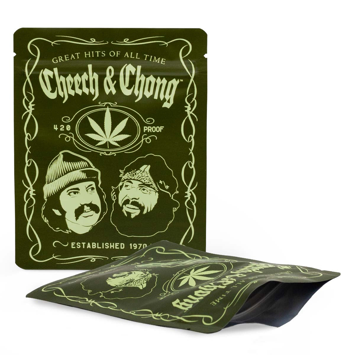 G-Rollz Smellproof Bags Cheech & Chong – 50-pack (100x125 mm)