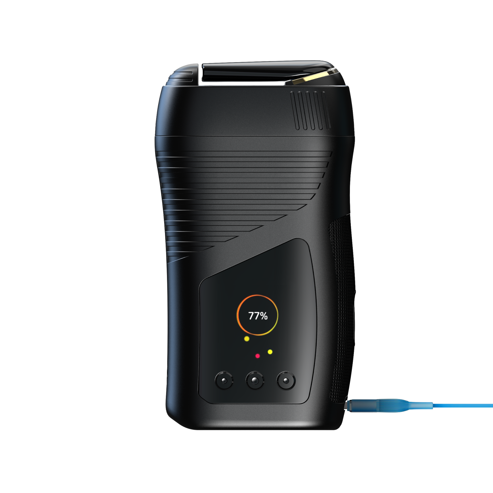 WOLKENKRAFT LIVE premium vaporizer with RGB color screen and convection heating system