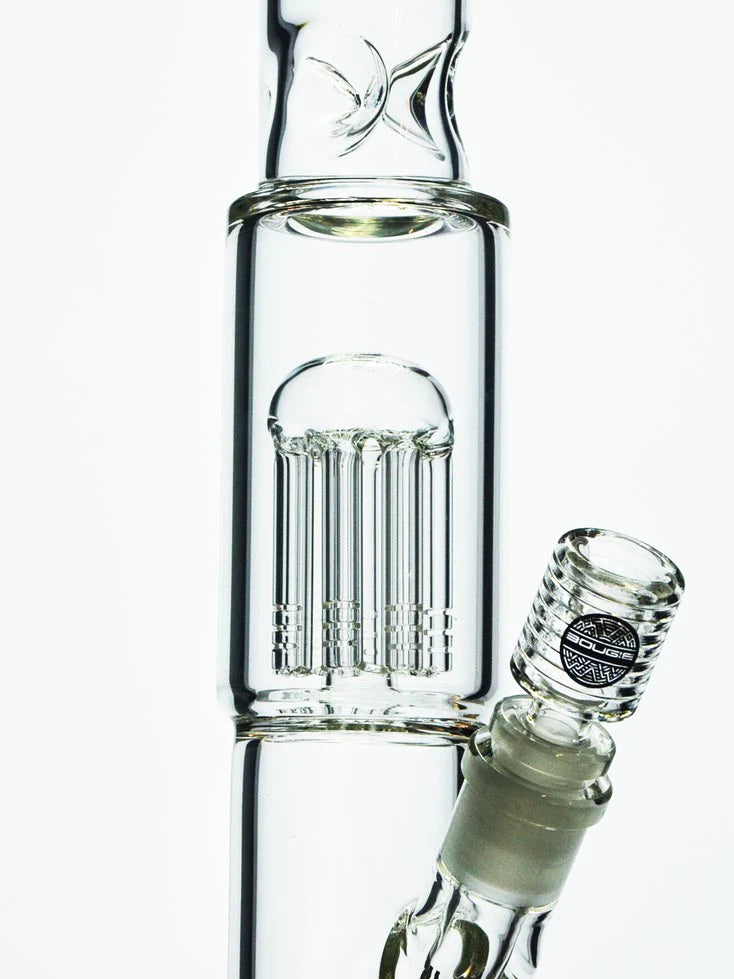 Bougie OG Straight Tube – 36 cm med Tree Perc (Handgjord i Orange County, California)