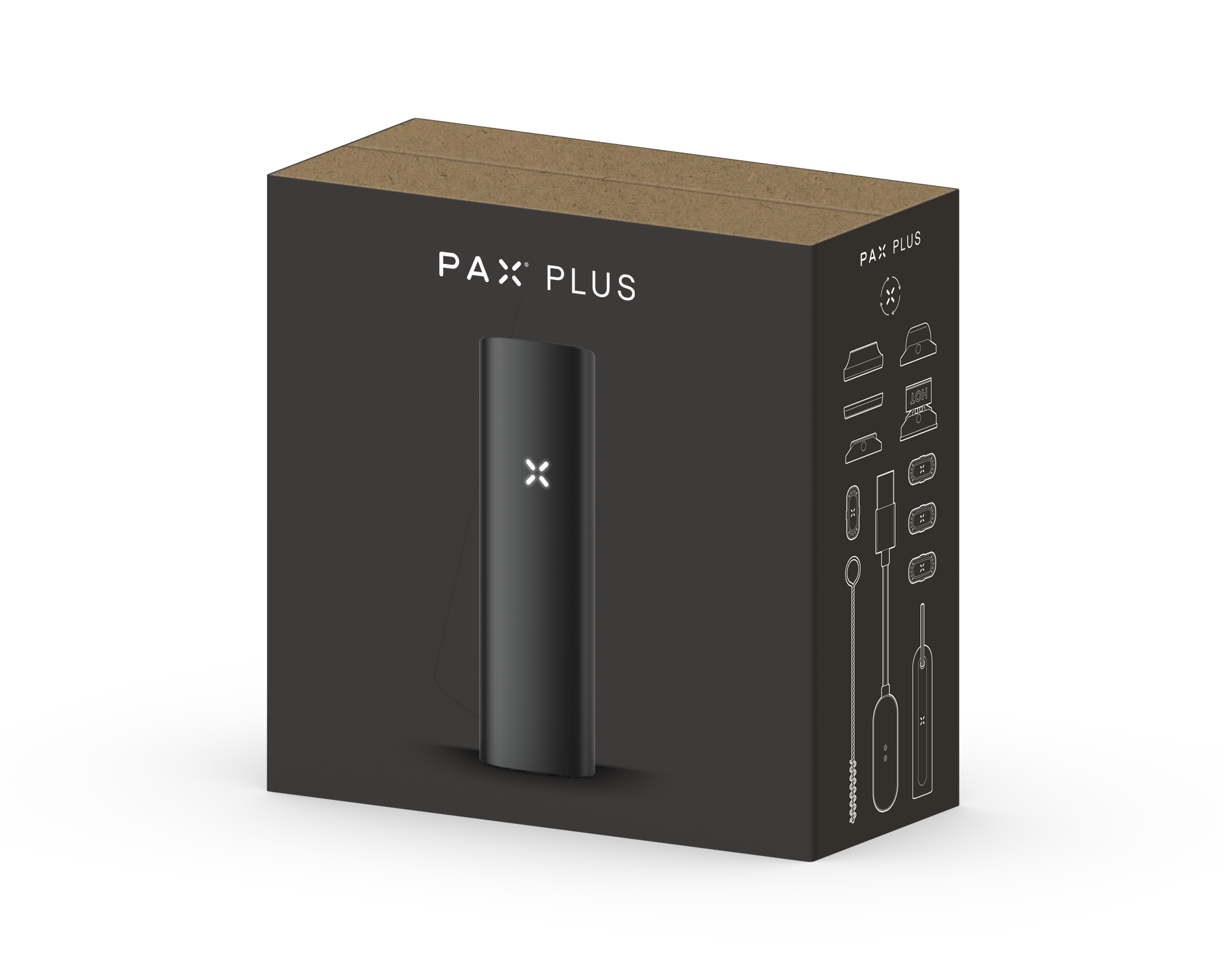 PAX | PAX Plus Onyx Opgraderet Bærbar Vaporizer