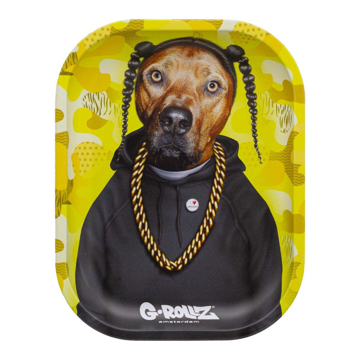 G-Rollz | Pets Rock 'Rap' Metal Tray - Small &amp; Medium 🎤🔥