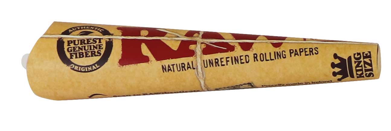 RAW Cone King Size – 3 st per förpackning (32 förpackningar per box)