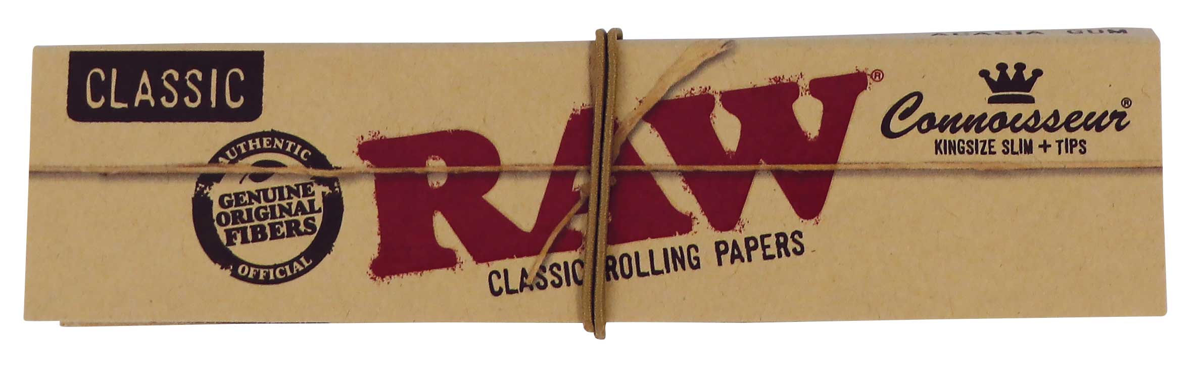 RAW Connoisseur – King Size Slim + Tips (24 förpackningar per box)