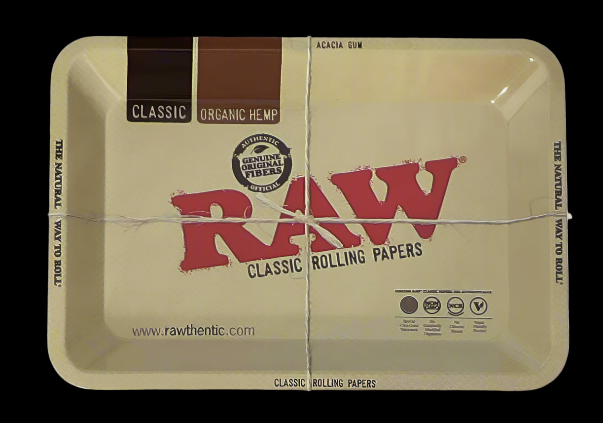 RAW Metal Rolling Tray - Mini För Smidig Rullning