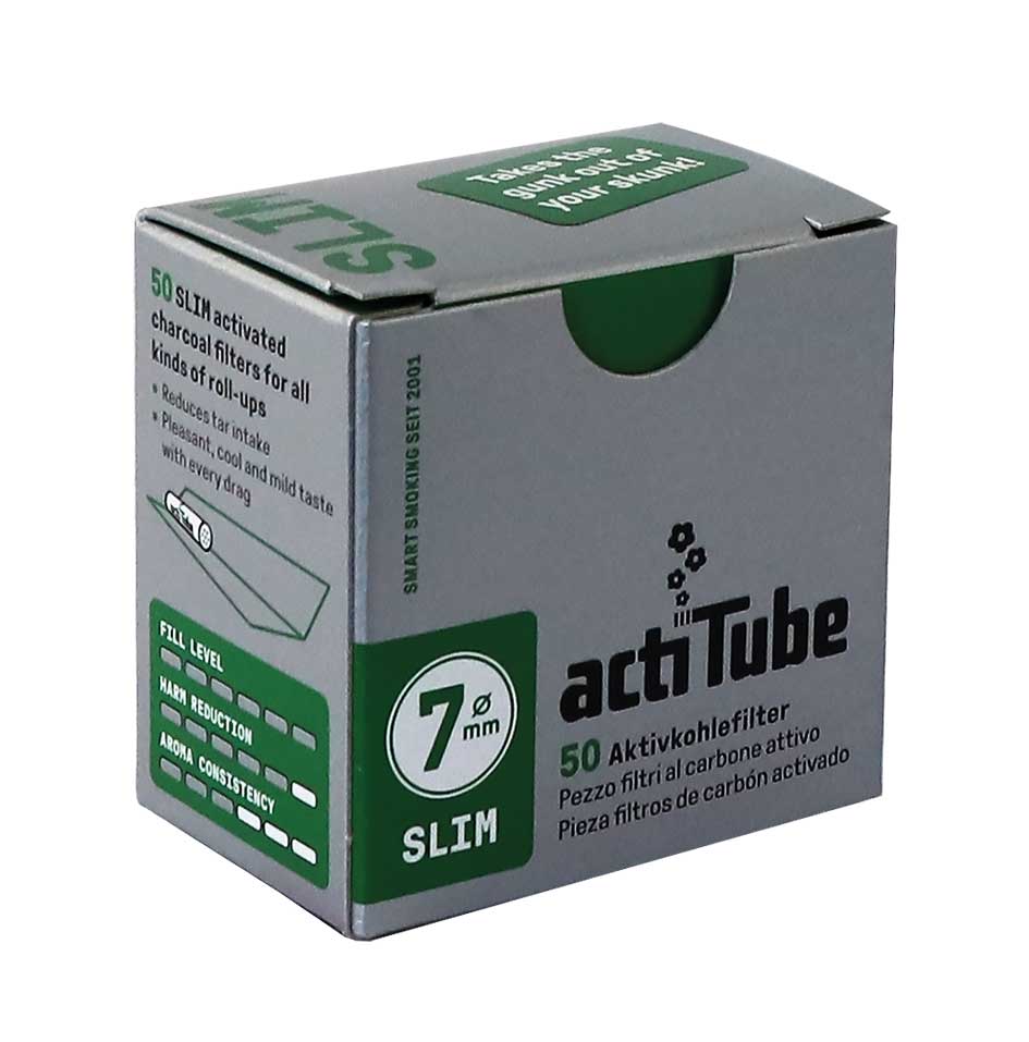 Actitube Slim Filter 7 mm – 50 st