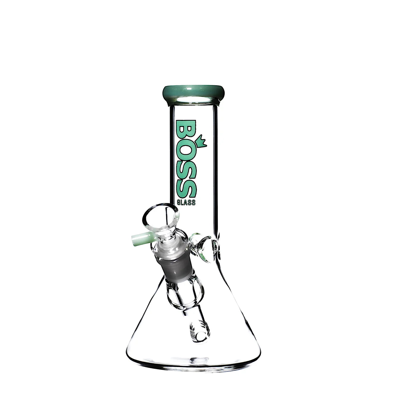 💨 BOSS | Beaker Bong 20 cm – Liten men kraftfull