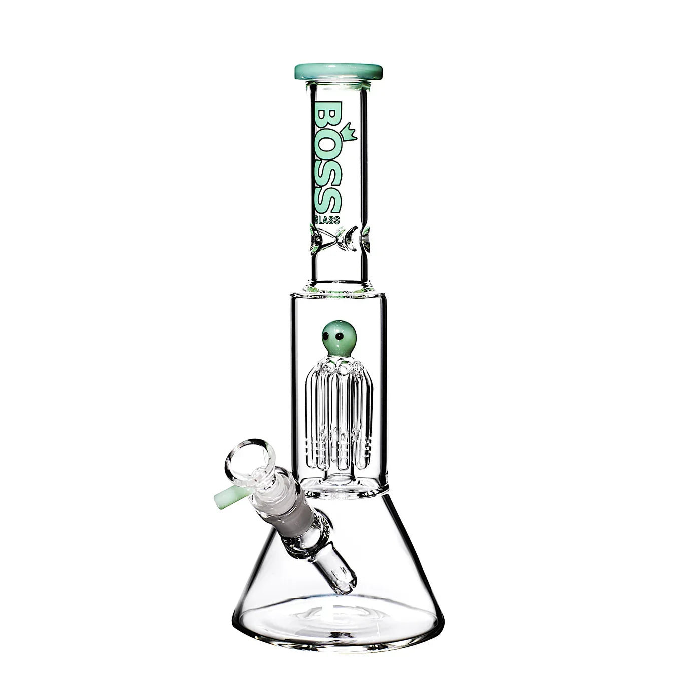🌿 BOSS Beaker Bong – Tree Perc | Kompakt Premiumdesign i Glas – 28 cm
