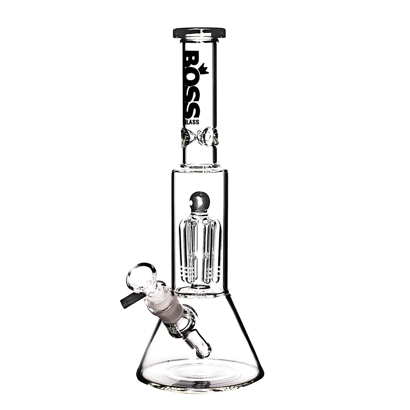 💨 BOSS | Beaker 28 cm Tree Perc – Stilren kraft i kompakt format