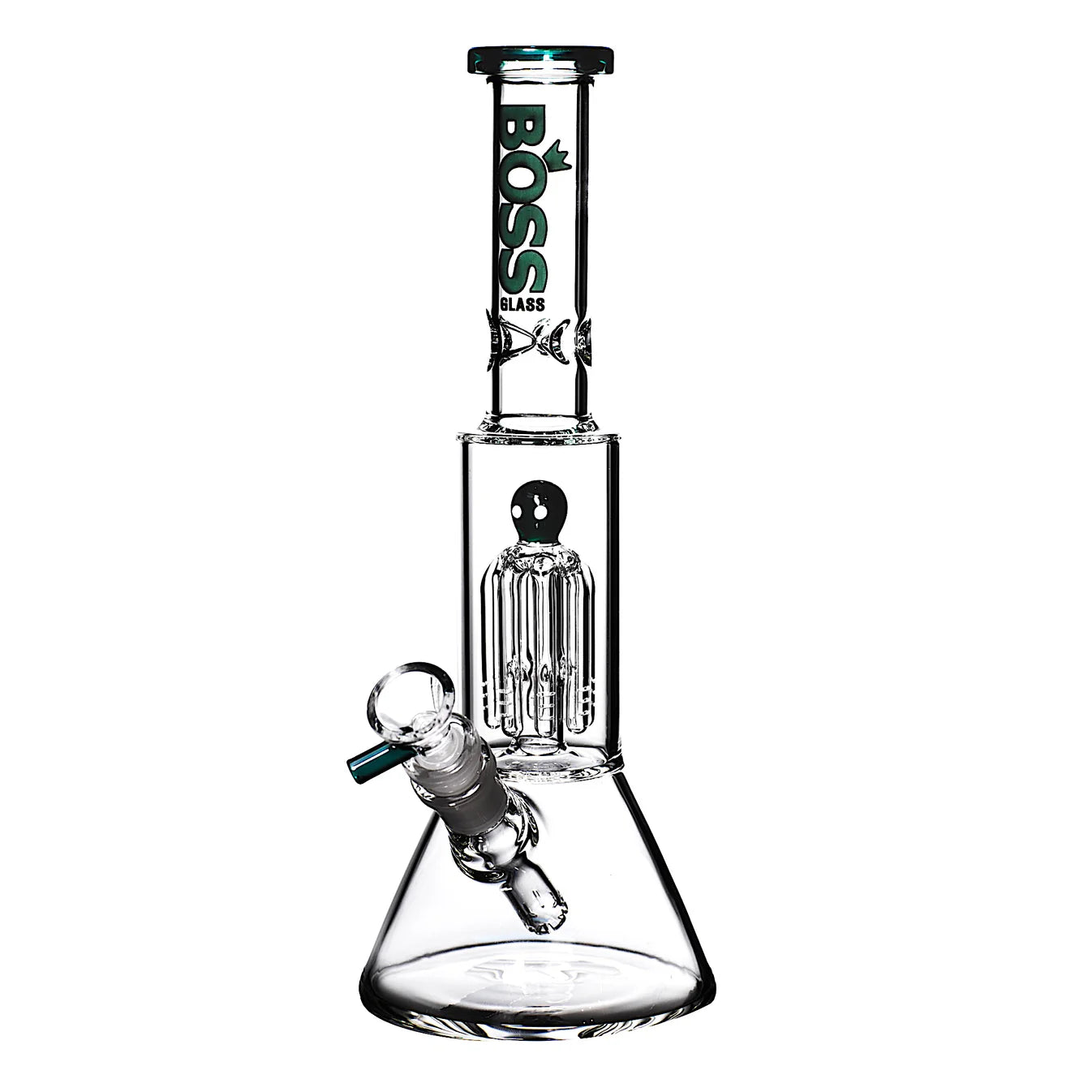 💨 BOSS | Beaker 28 cm Tree Perc – Stilren kraft i kompakt format