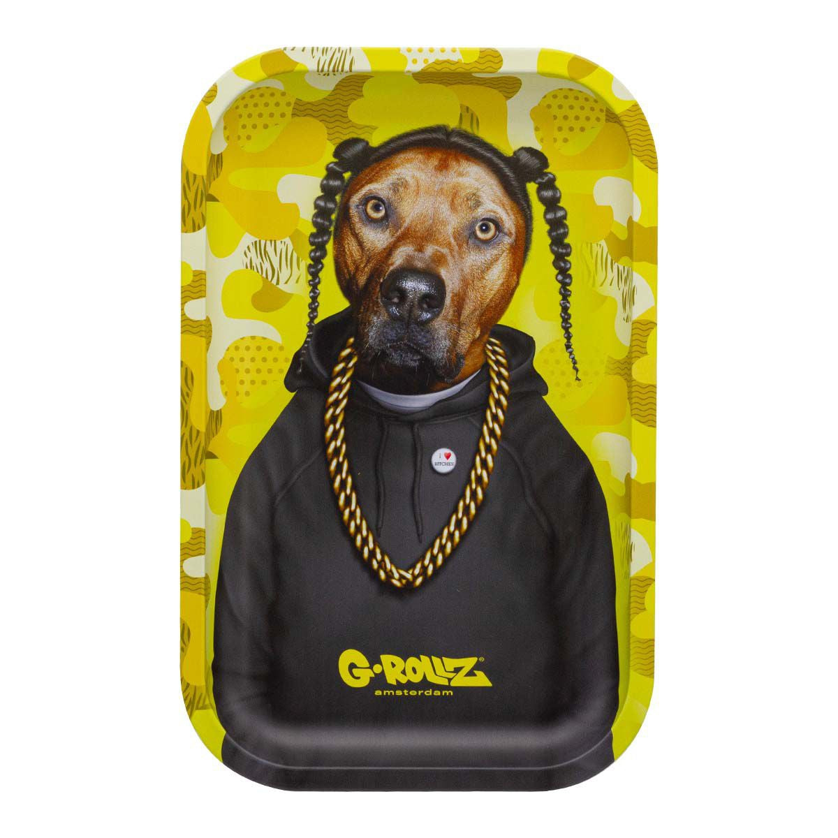 G-Rollz | Pets Rock 'Rap' Metal Tray - Small &amp; Medium 🎤🔥