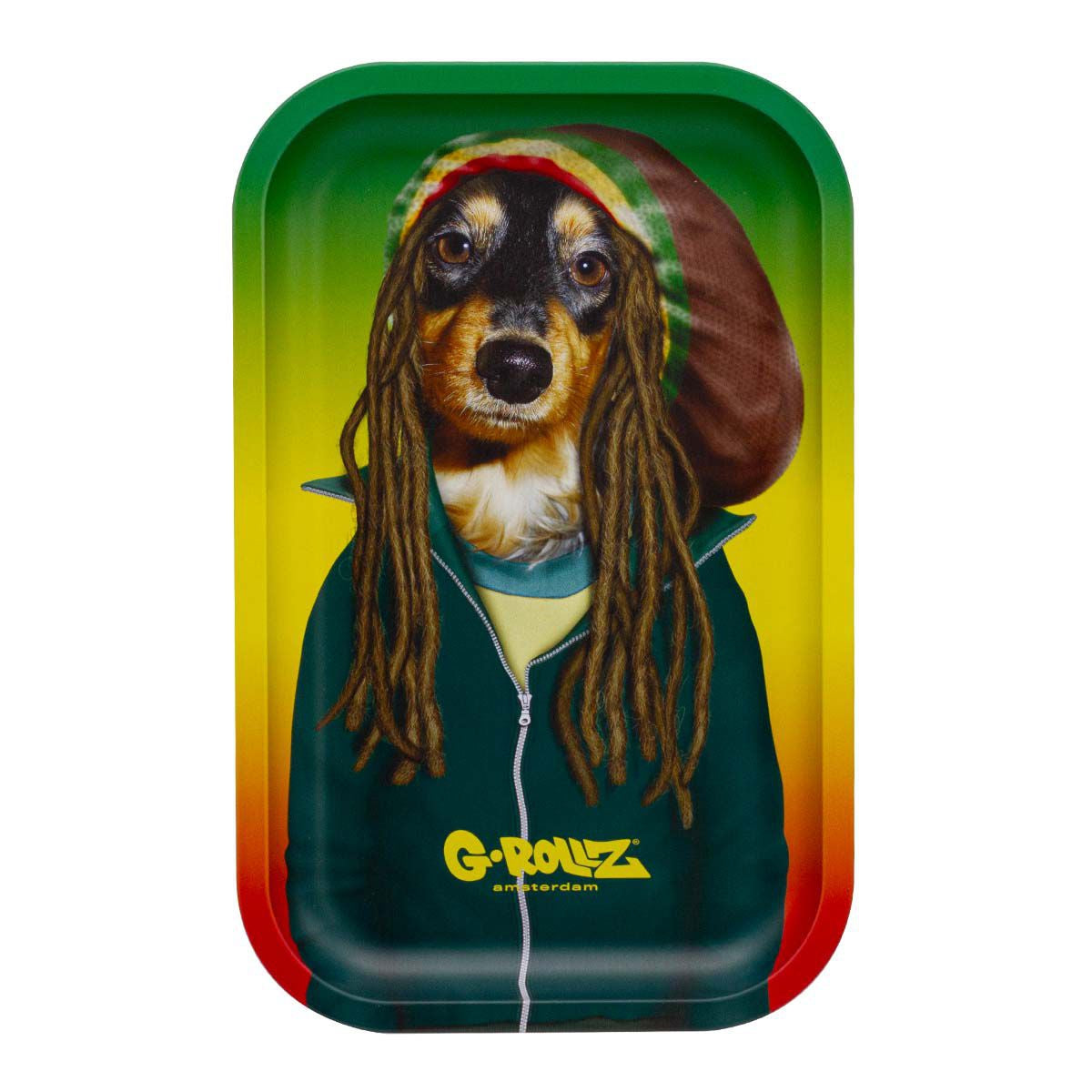 G-Rollz | Pets Rock 'Reggae' Metal Tray - Small &amp; Medium 🎶🔥