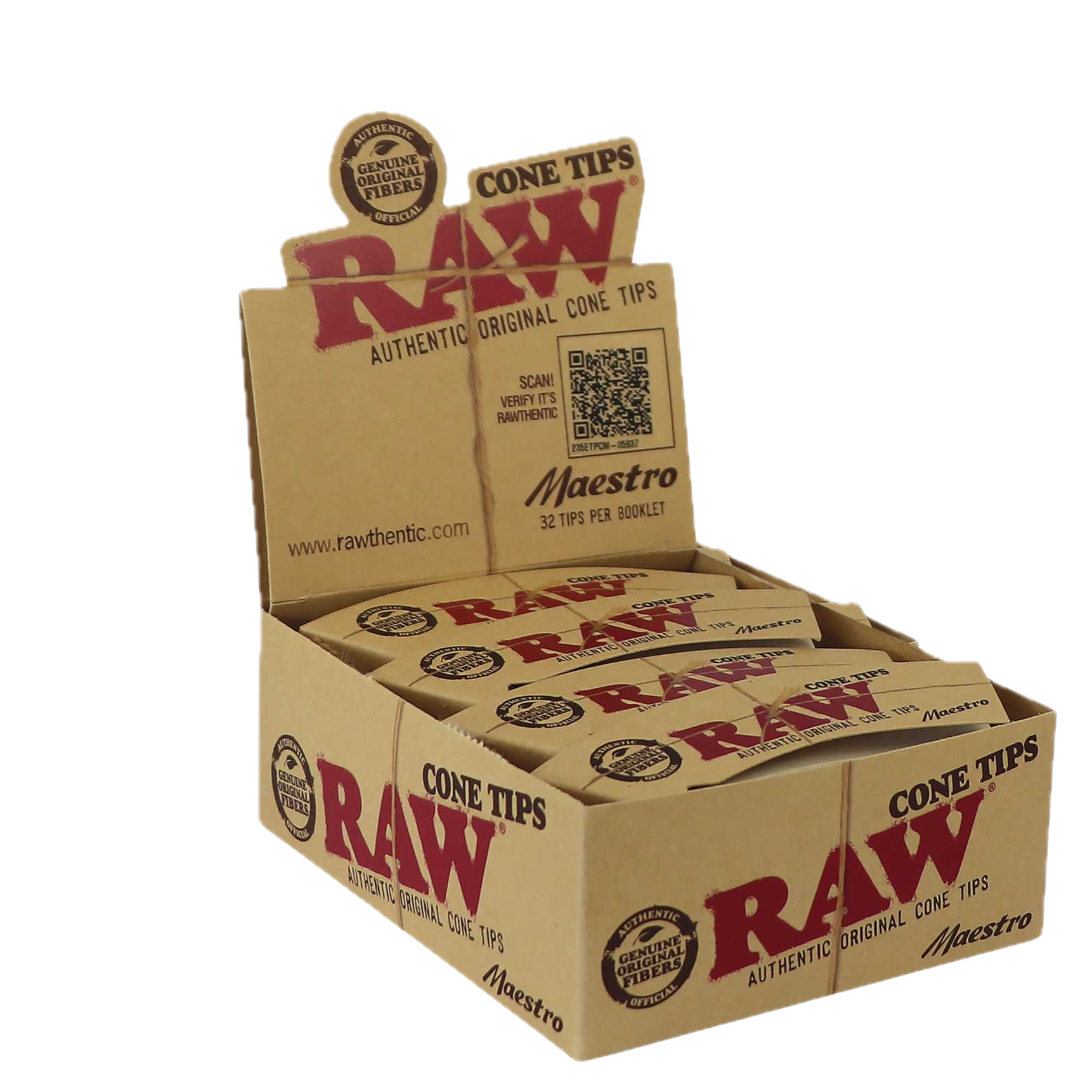 RAW Cone Shaped Tips Maestro – Förformade Tips med Precision