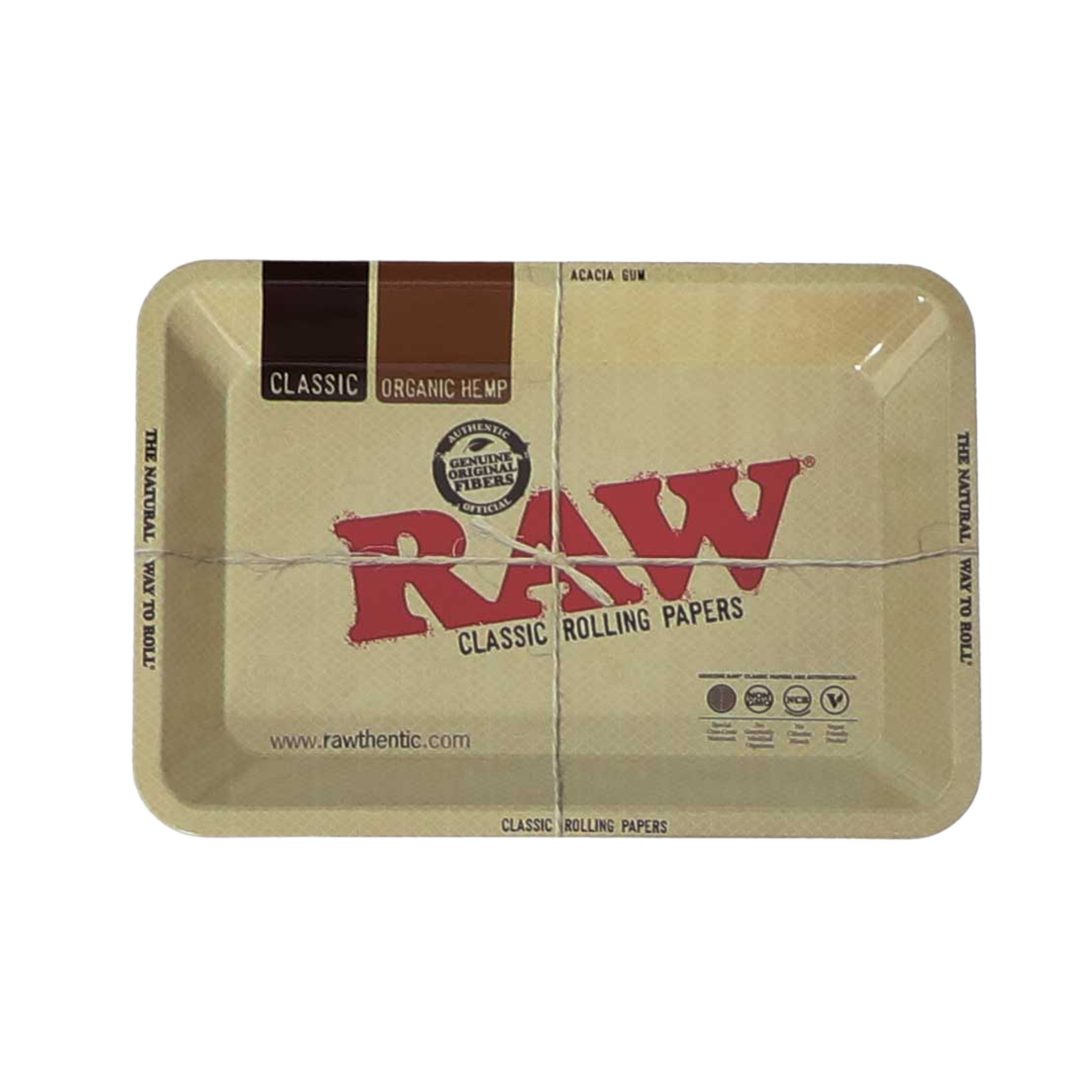 RAW Metal Rolling Tray - Mini För Smidig Rullning
