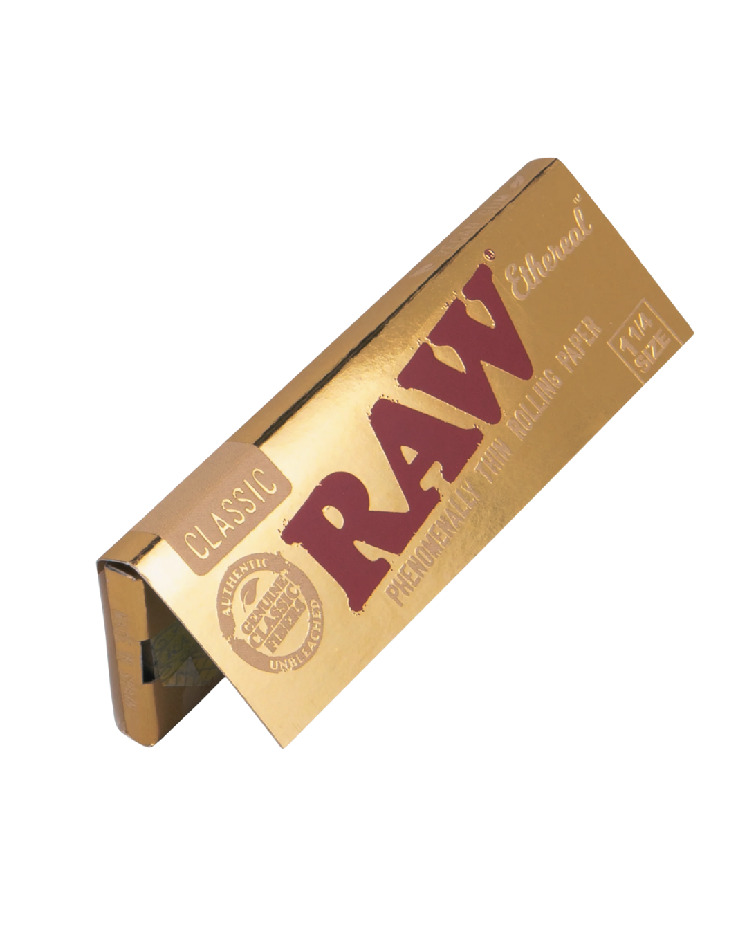 RAW Ethereal Slim – 32 blad (50 förpackningar per box)
