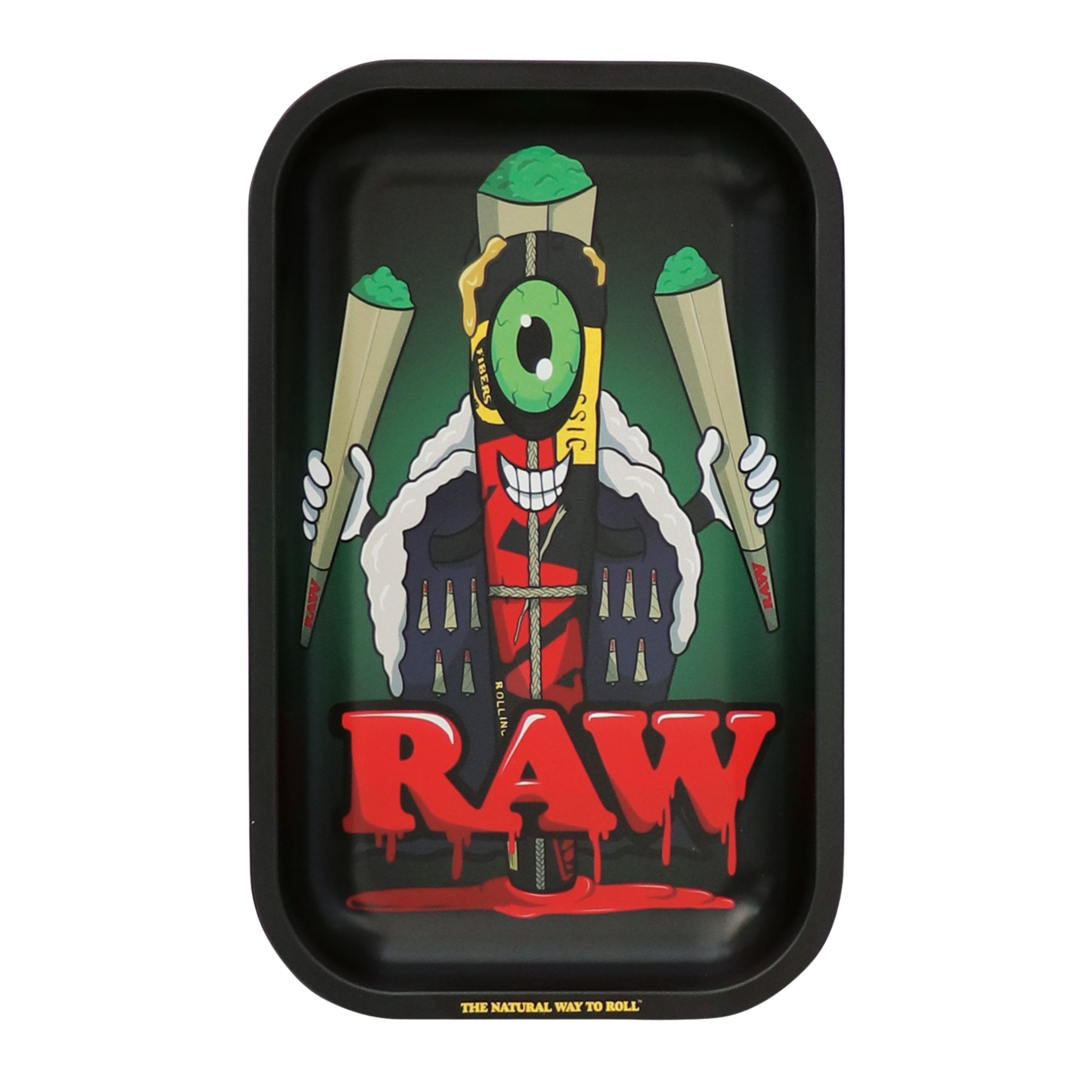 RAW Black Metallbricka – Cone Monster