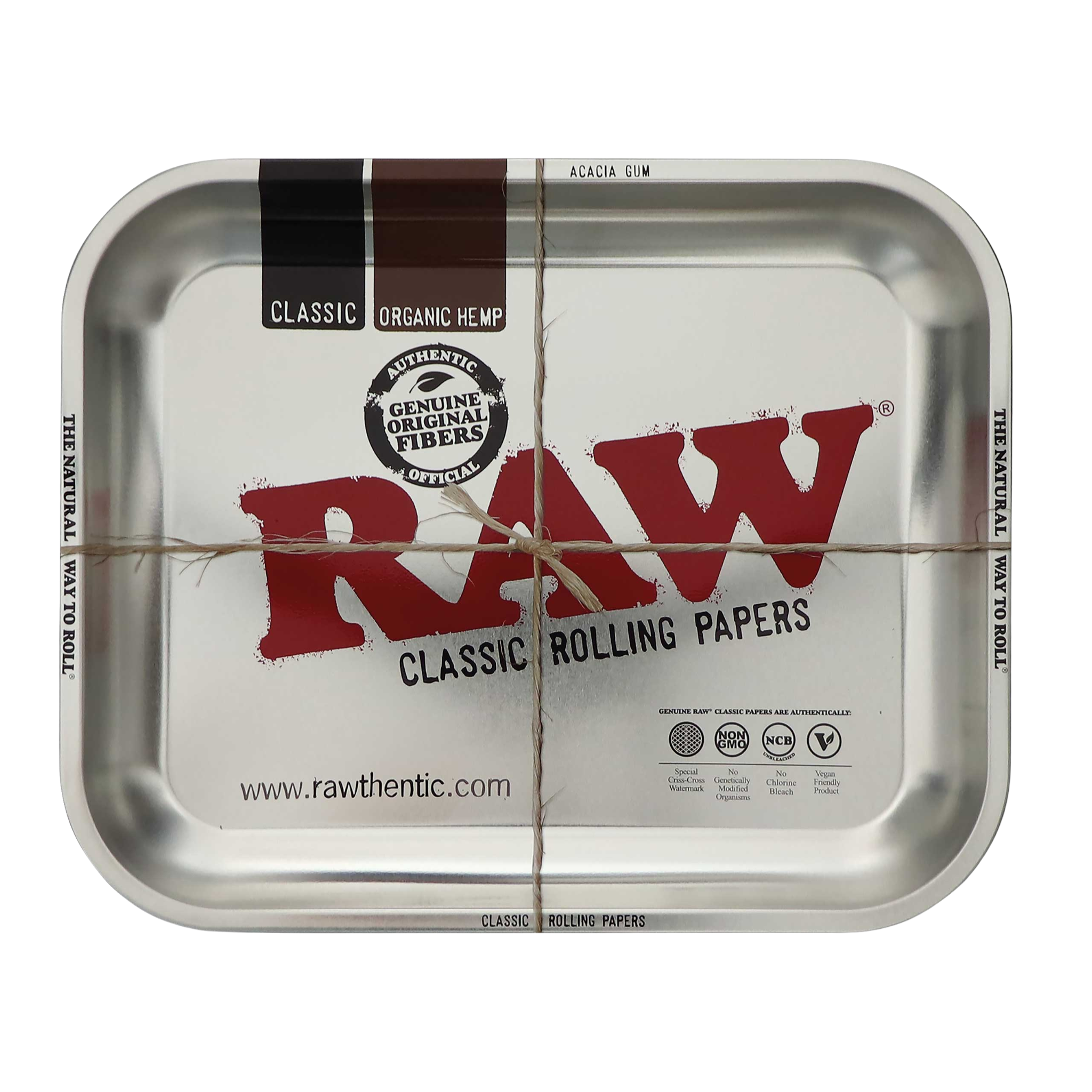 RAW Metallbricka – Metallic Silver