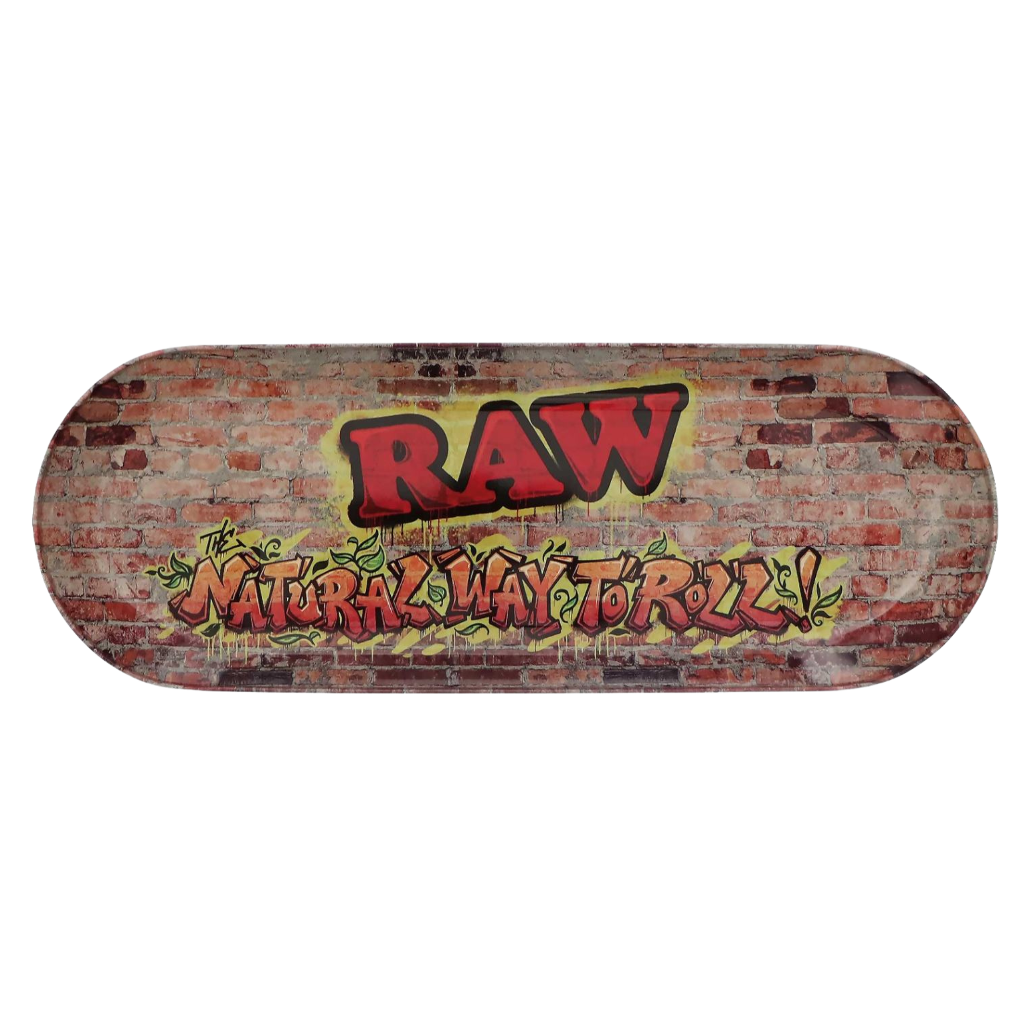 RAW Skate Deck Metallbricka – Graffiti 3
